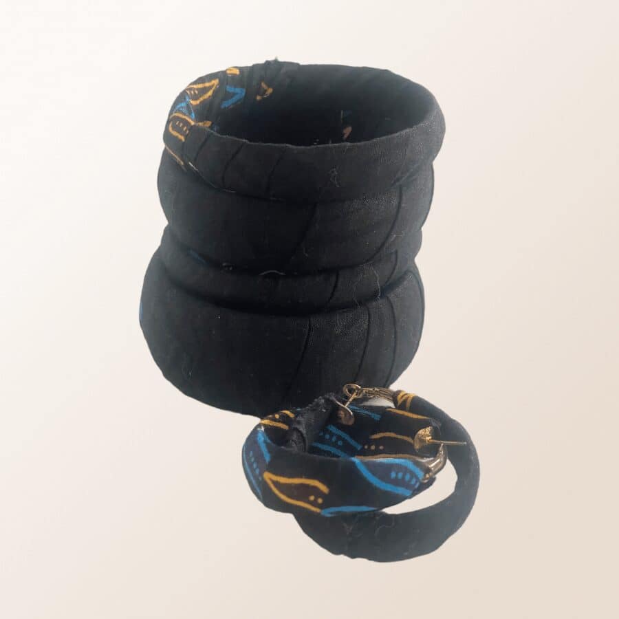 Parure bijoux en wax