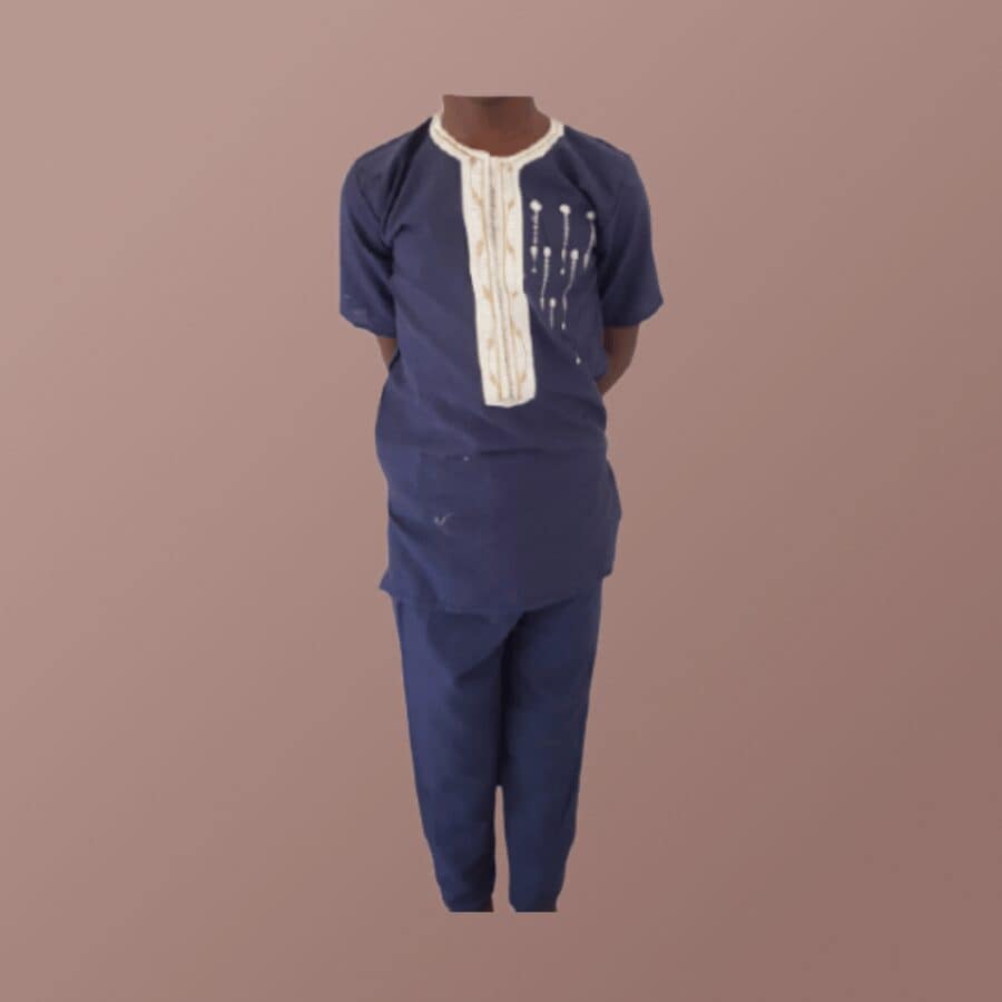 Ensemble haut + pantalon en lin