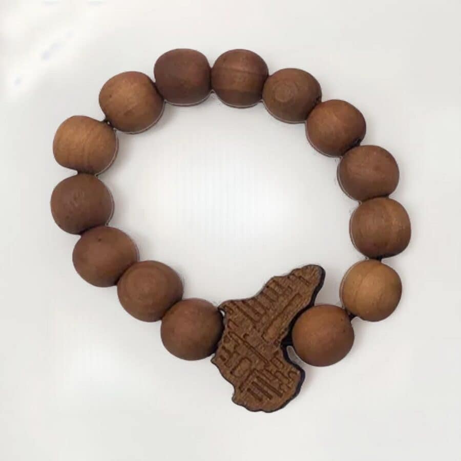 Bracelet carte d'afrique