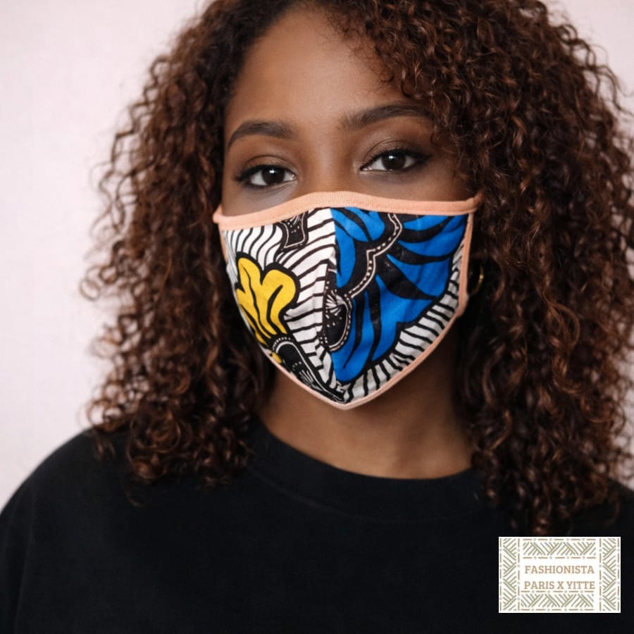 Masque fleurs de mariage