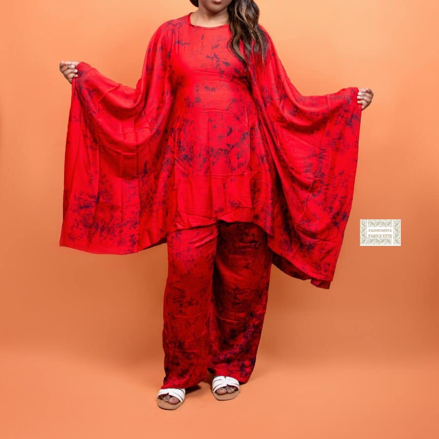 Ensemble haut + pantalon melhfa