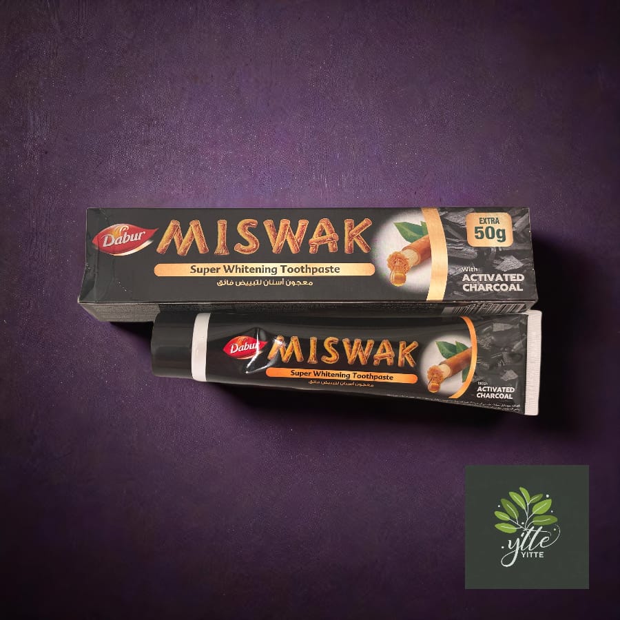 Dentifrice Miswak & Charbon Actif 170g
