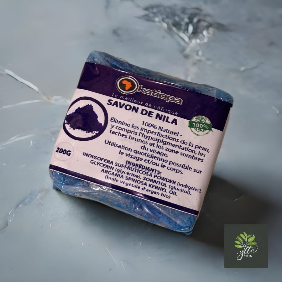 Savon au nila bleu