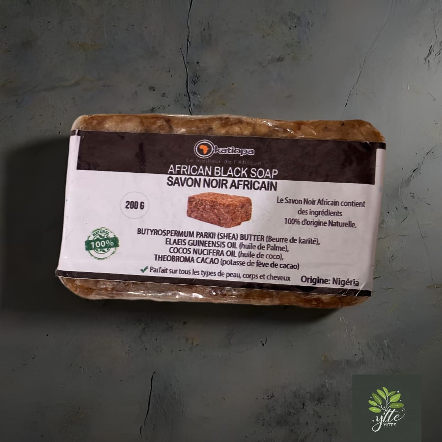 Savon noir africain traditionnel