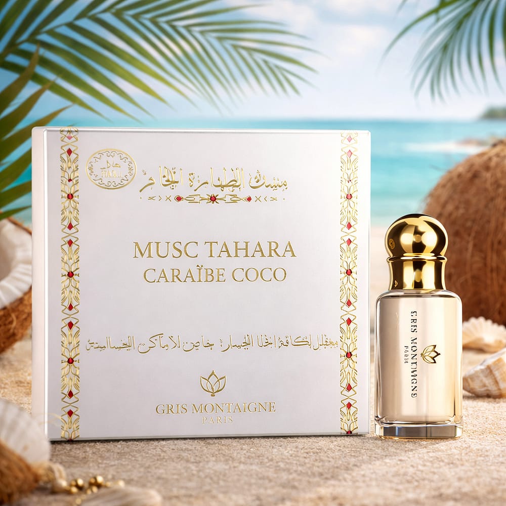 Musc Tahara Caraïbe Coco – 12ml – Gris Montaigne