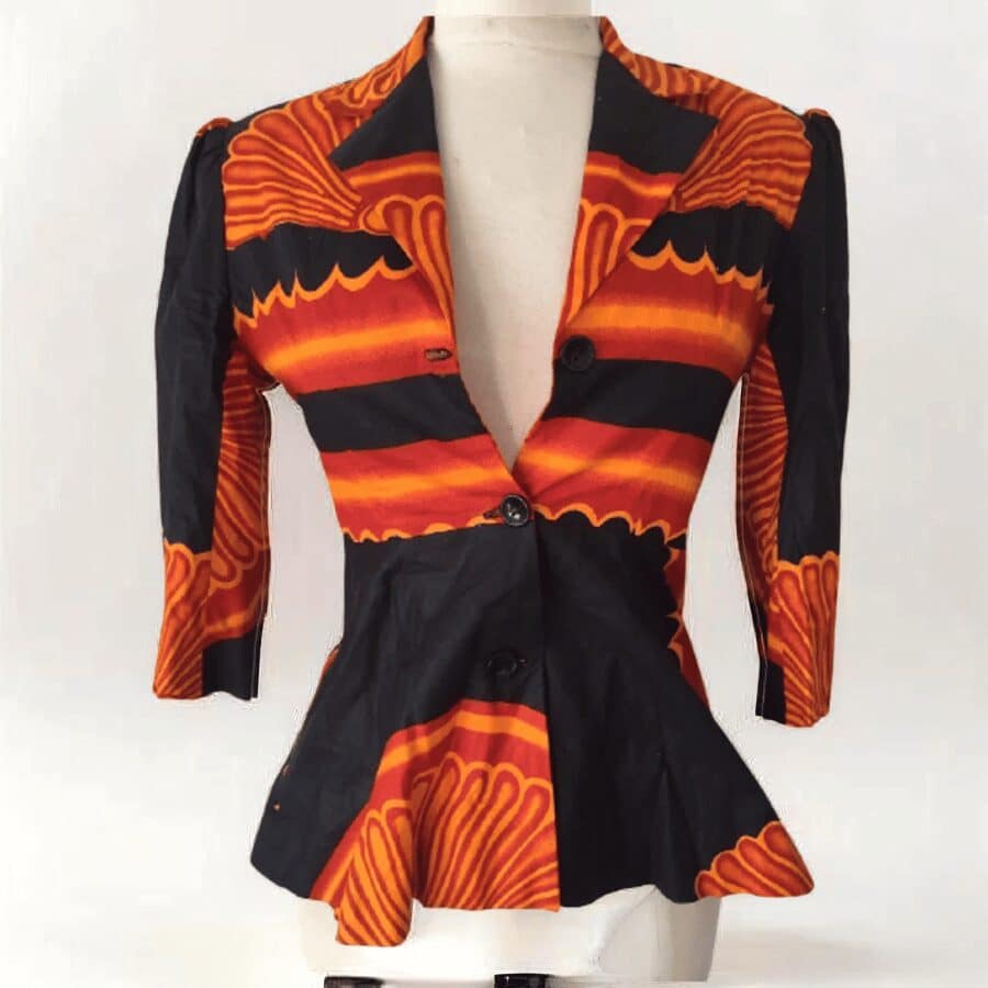 Veste ethnique en wax