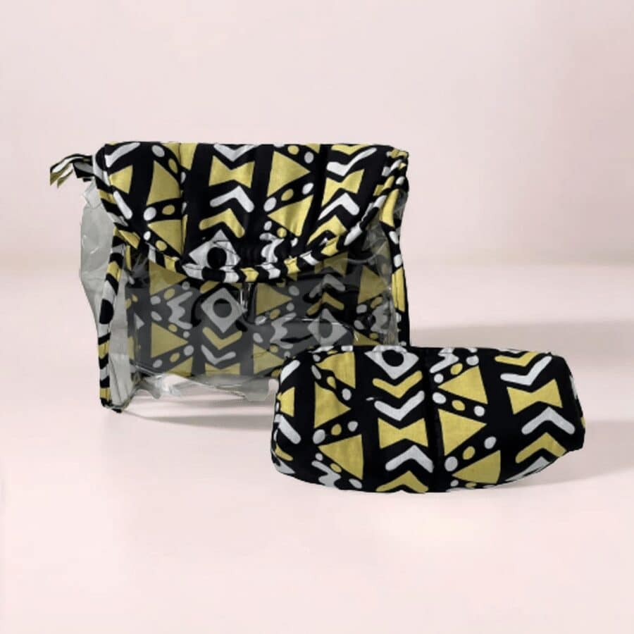 Trousse de toilette en wax