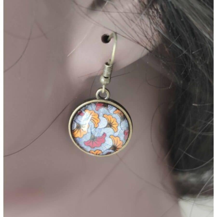 Petites Boucles d'oreilles Fleurs de mariage