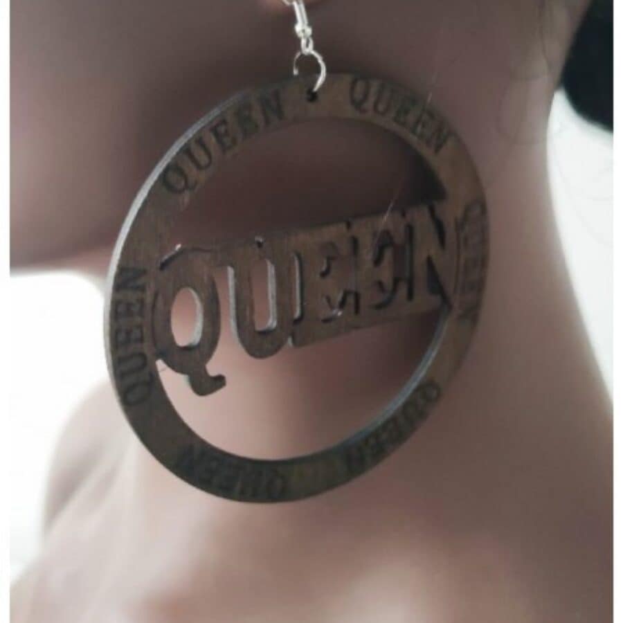 Boucles d'oreilles Queen