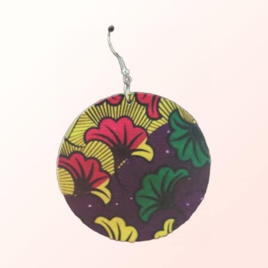 Boucles d'oreilles fleurs de mariage