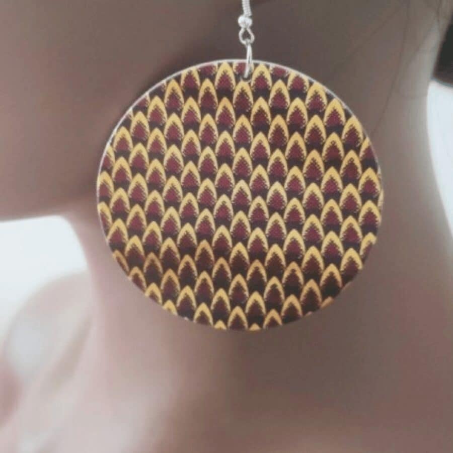 Boucles d'oreilles Akwaba