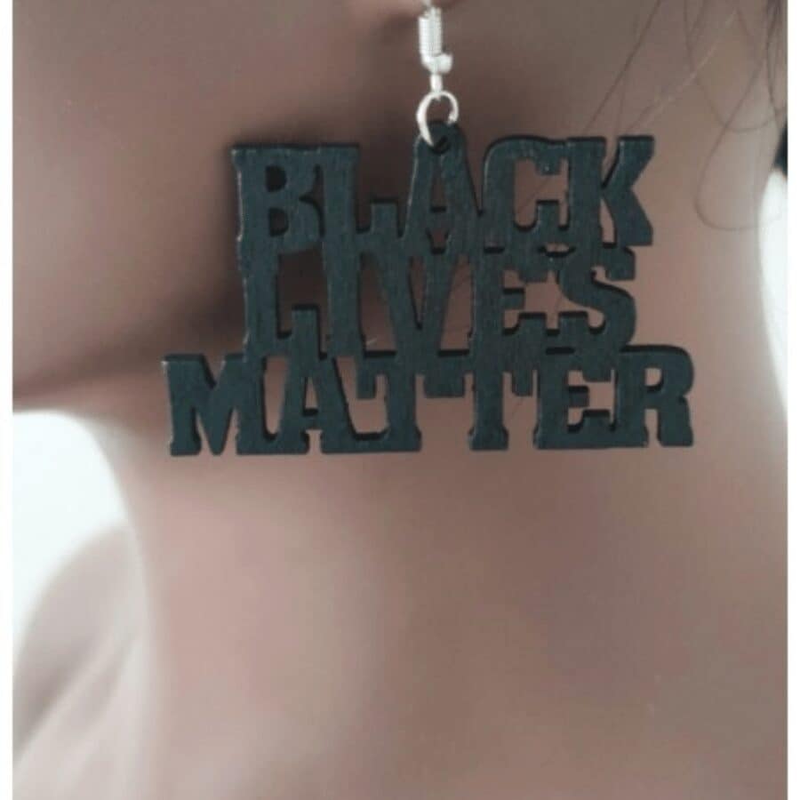 Boucles d'oreilles Black Lives Matter