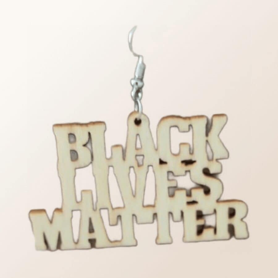 Boucles d'oreilles Black Lives Matter