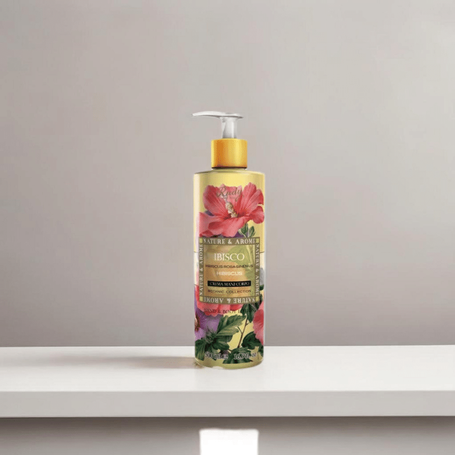 Crème pour le corps et mains à l'hibiscus