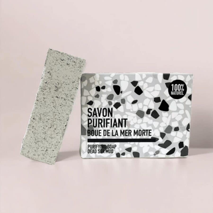 Savon purifiant boue de la mer morte