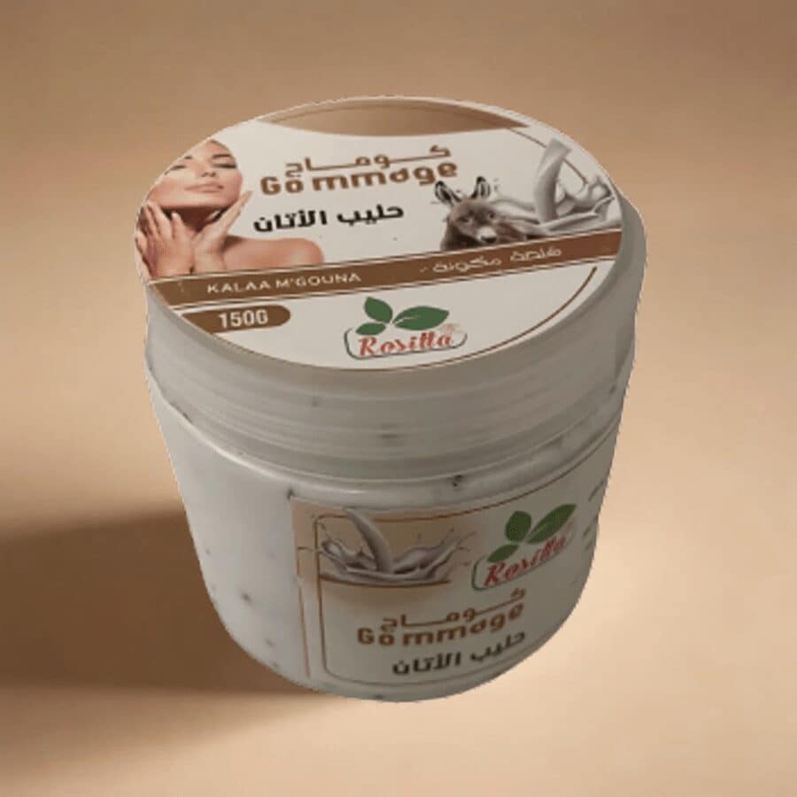 Gommage au lait d'anesse