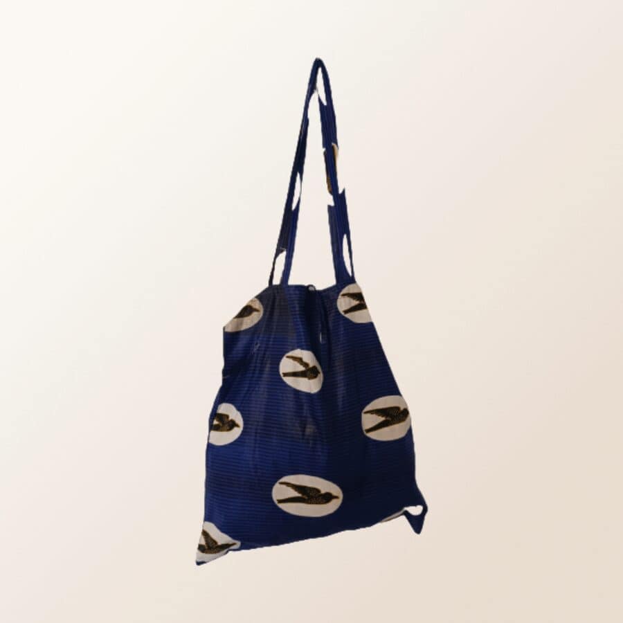 Totebag hirondelles