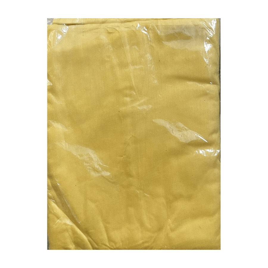 Melhfa couleur unie jaune