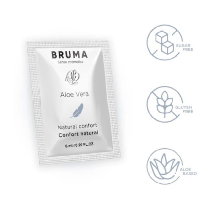 Gel glissant à l'aloe vera confort naturel 6ml