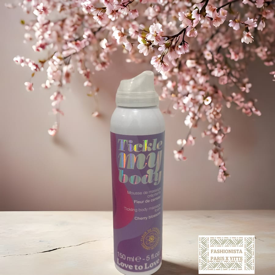 Mousse de massage Tickle My body - Fleur de cerisier