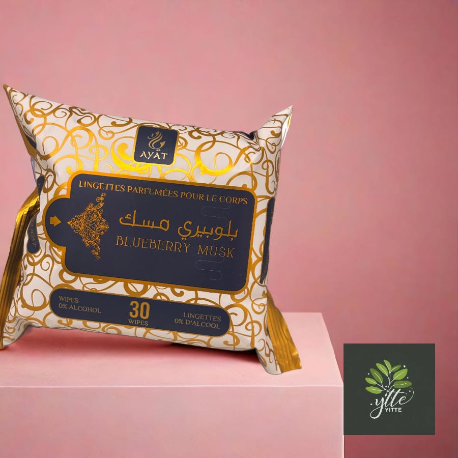 Lingettes Intimes Blueberry Musk