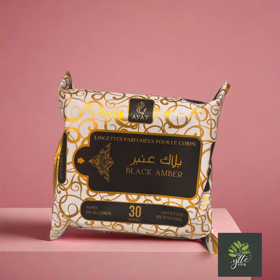 Lingettes Intimes Black Amber